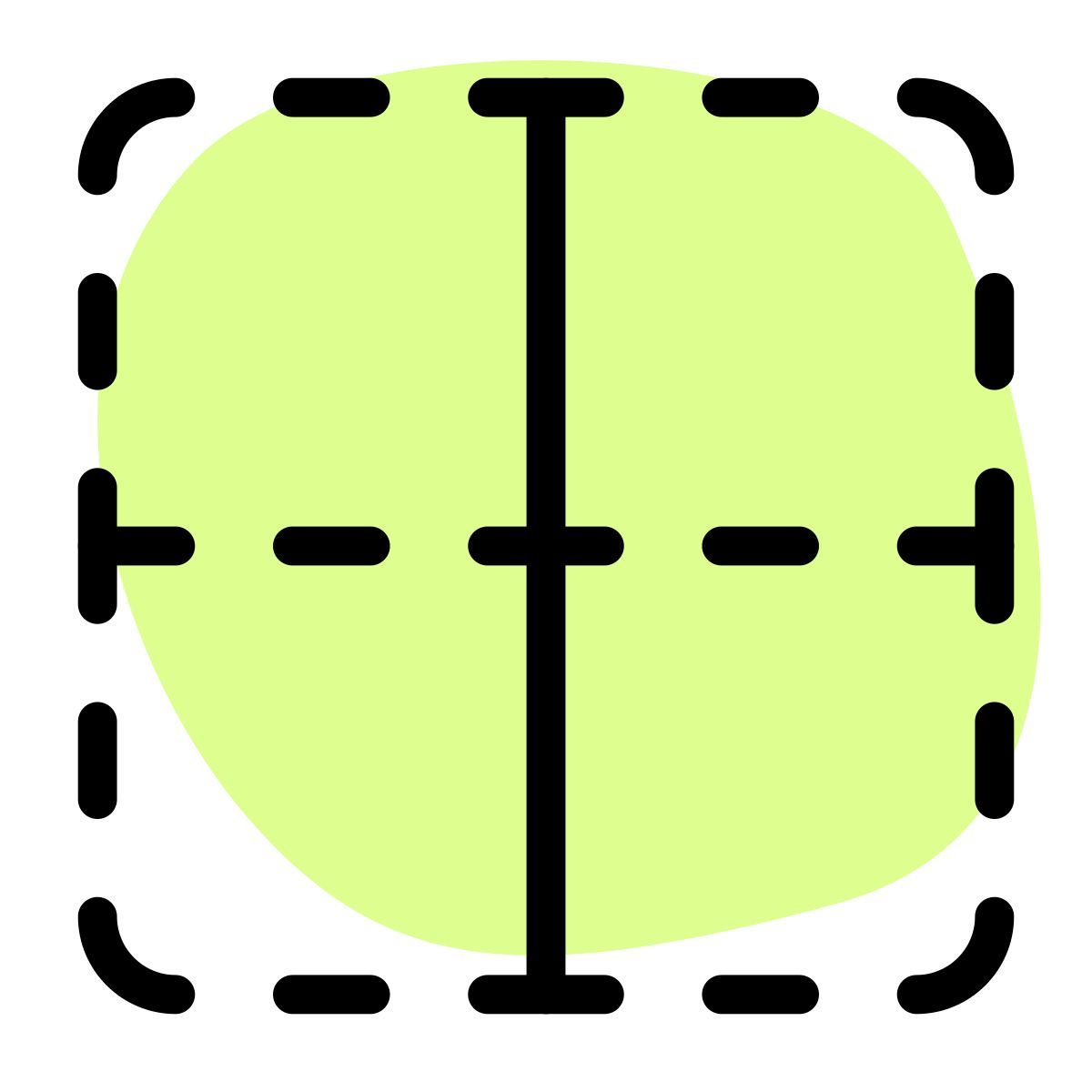 bordo verticale interno icon