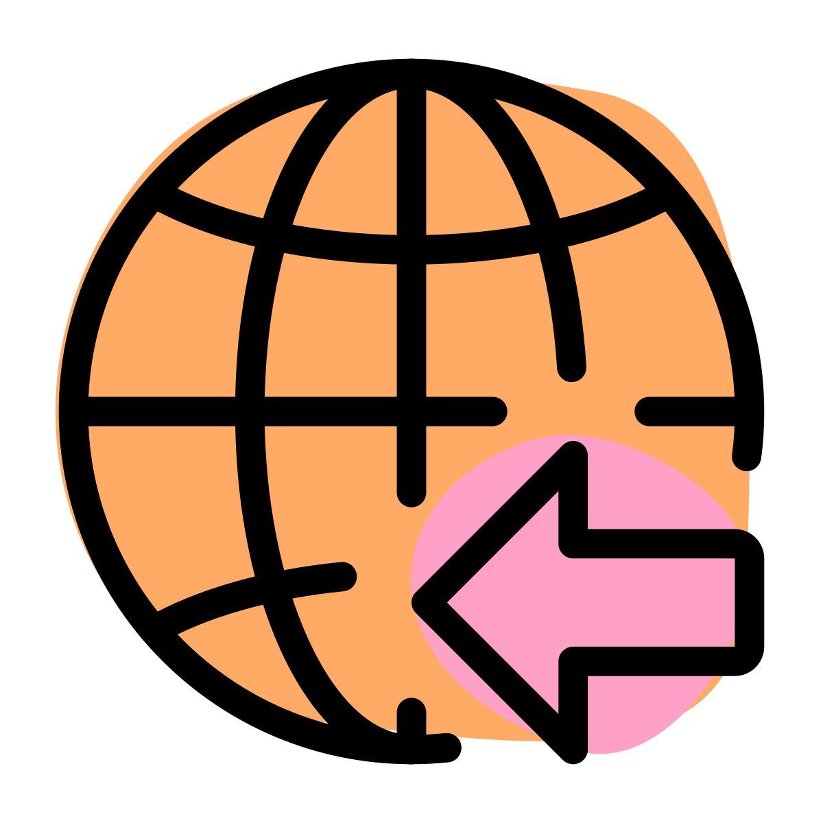 previous web page icon