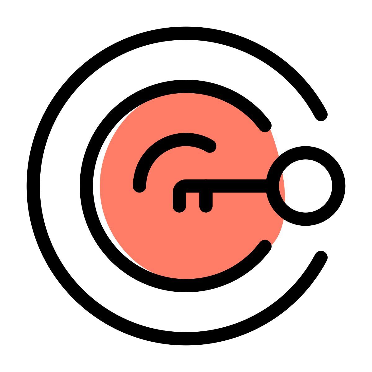 запертая дверь icon