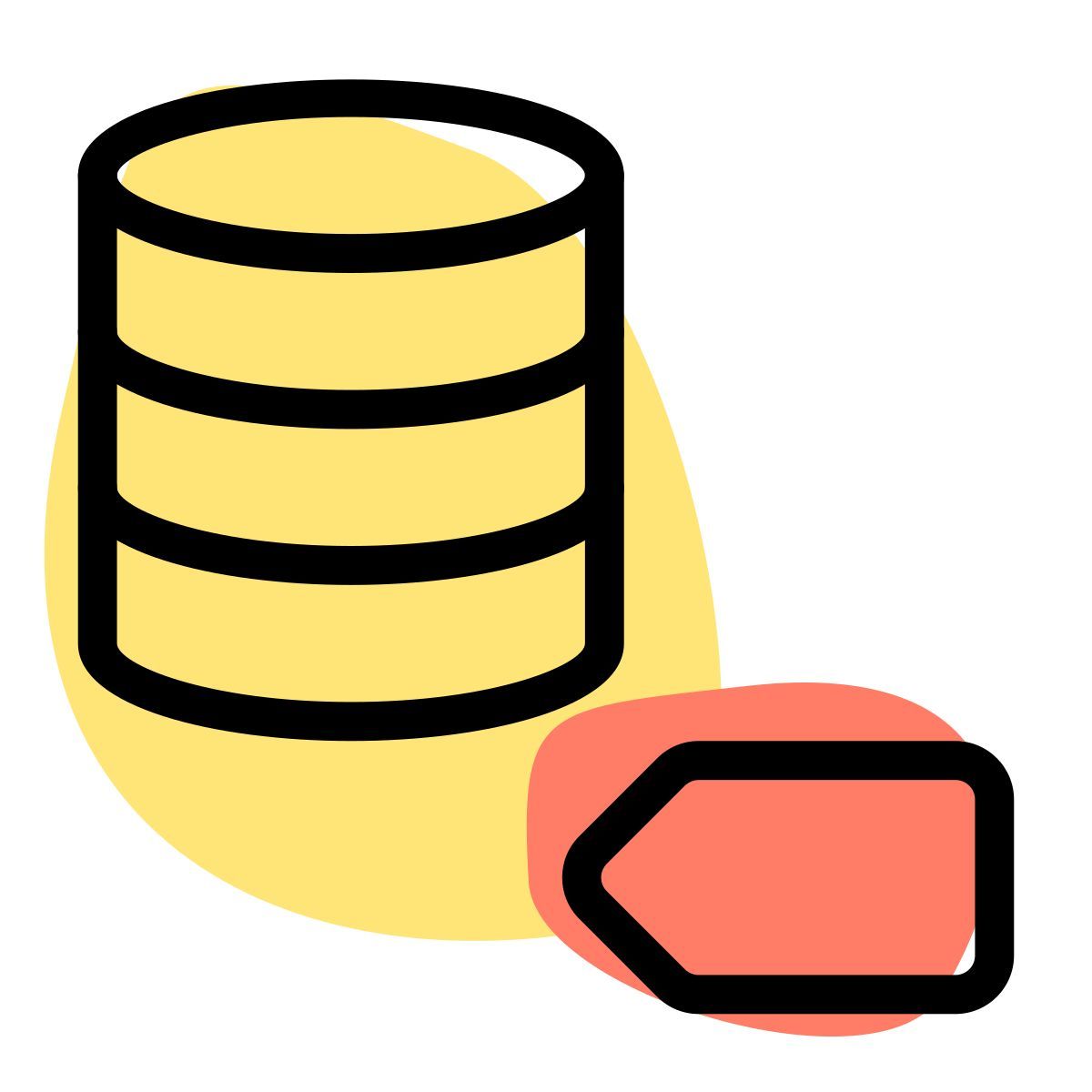 etichetta del database icon