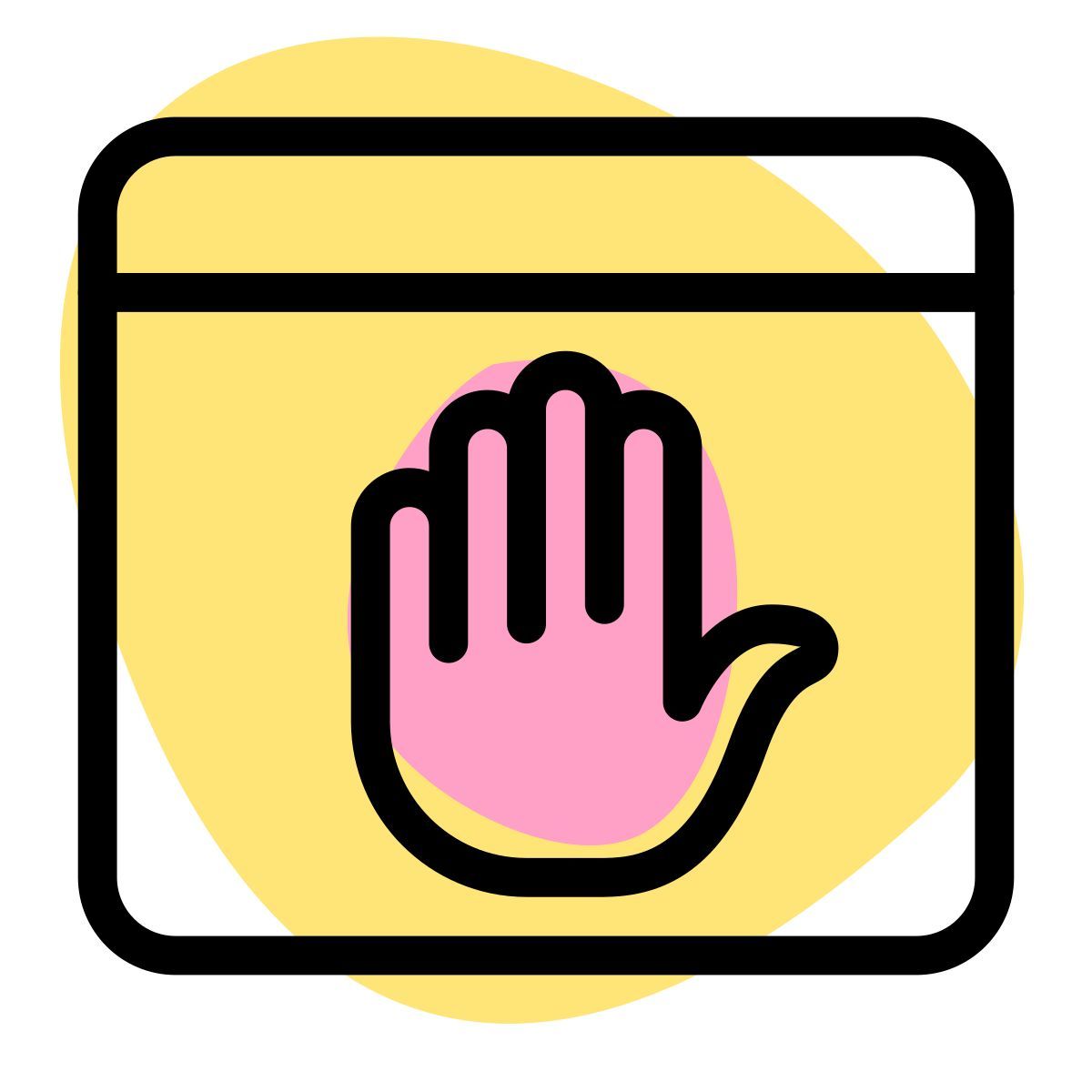 blocked website icon