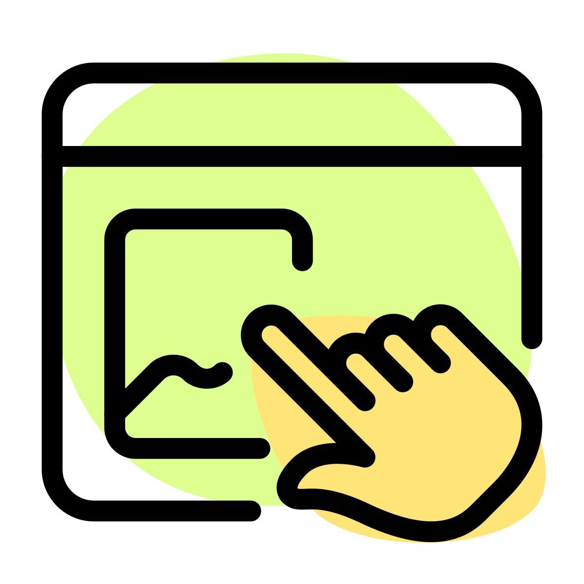 이미지 클릭 icon