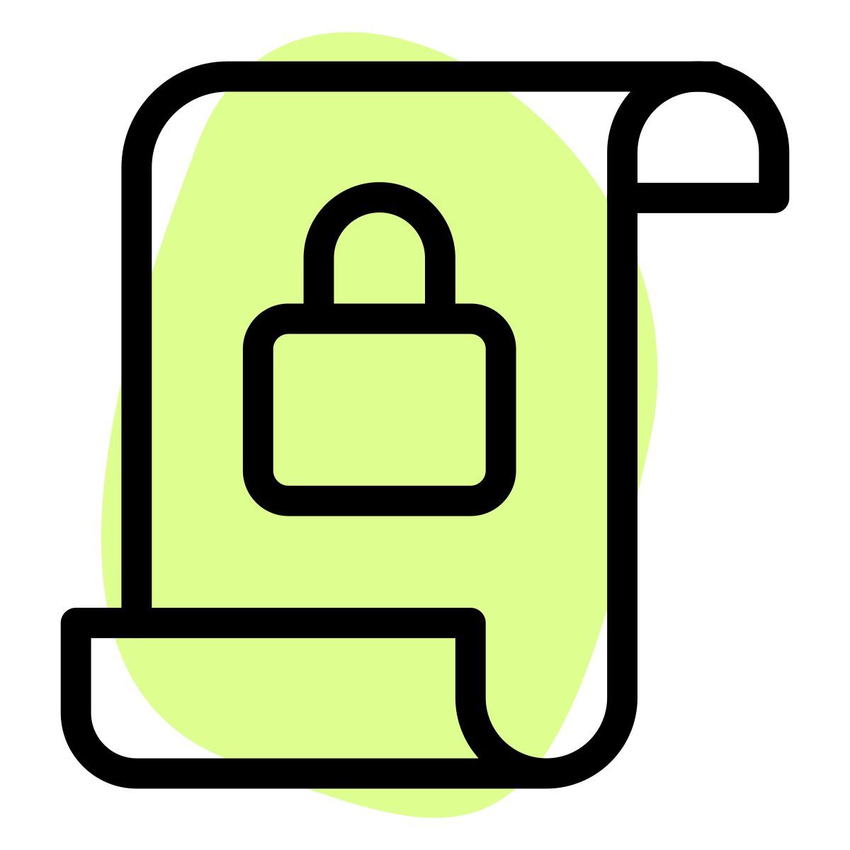 locked letter icon