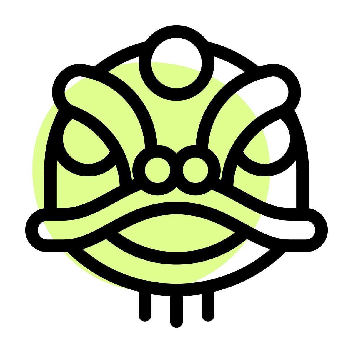 사자춤 가면 icon