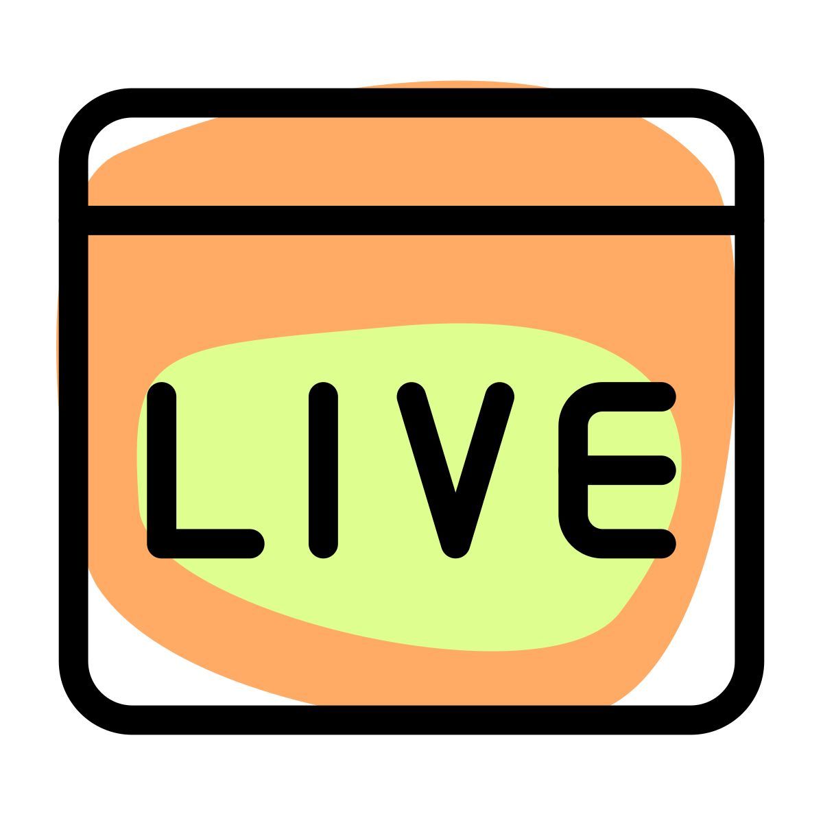 Diffusion en direct icon