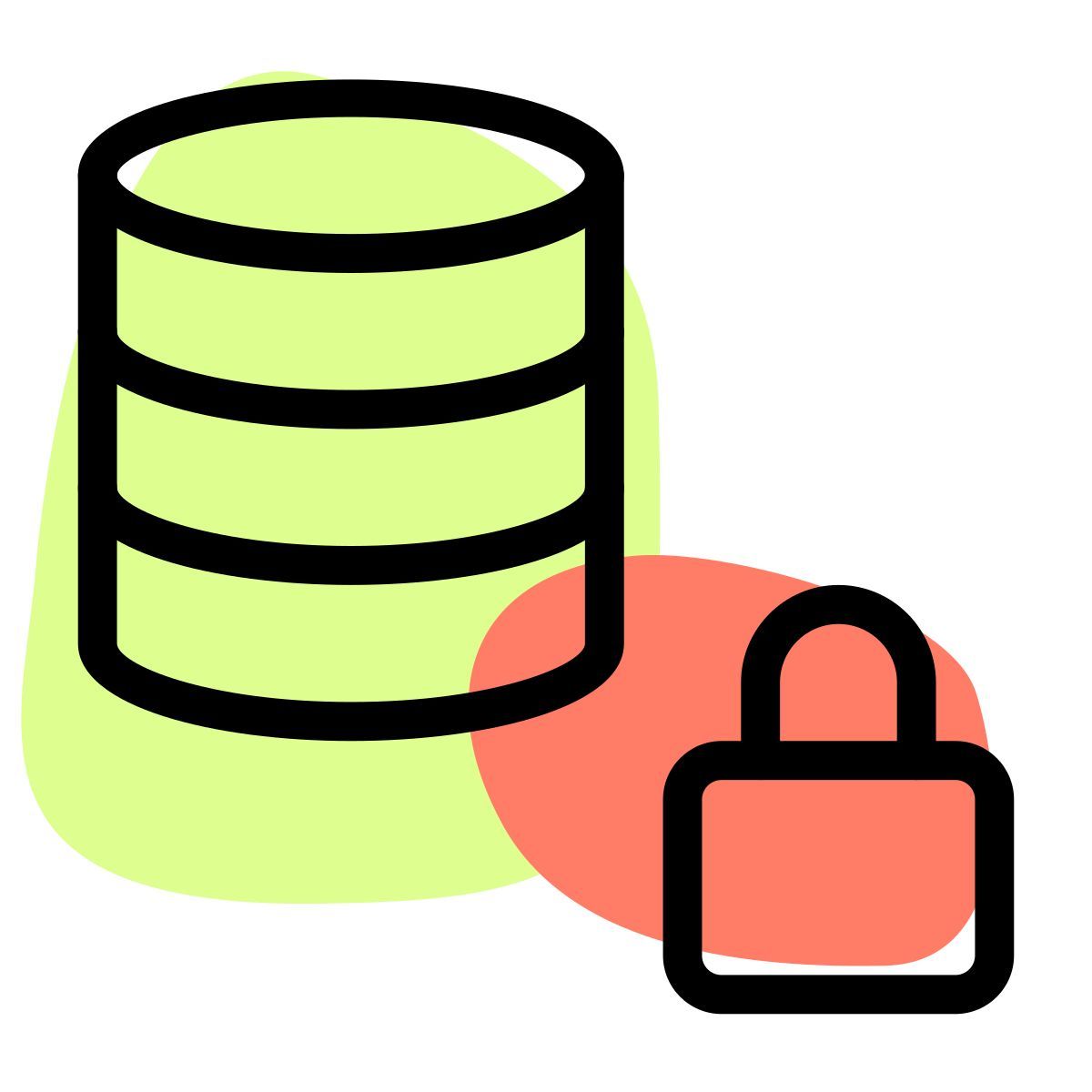 database sicuro icon
