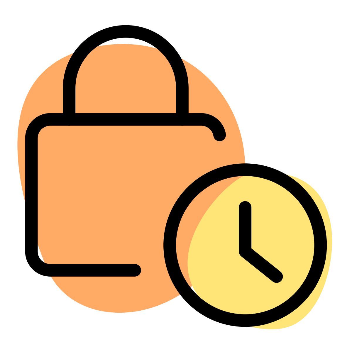 mecanismo de bloqueo externo con opción de configuración de temporizador seguridad fresh tal revivo icon