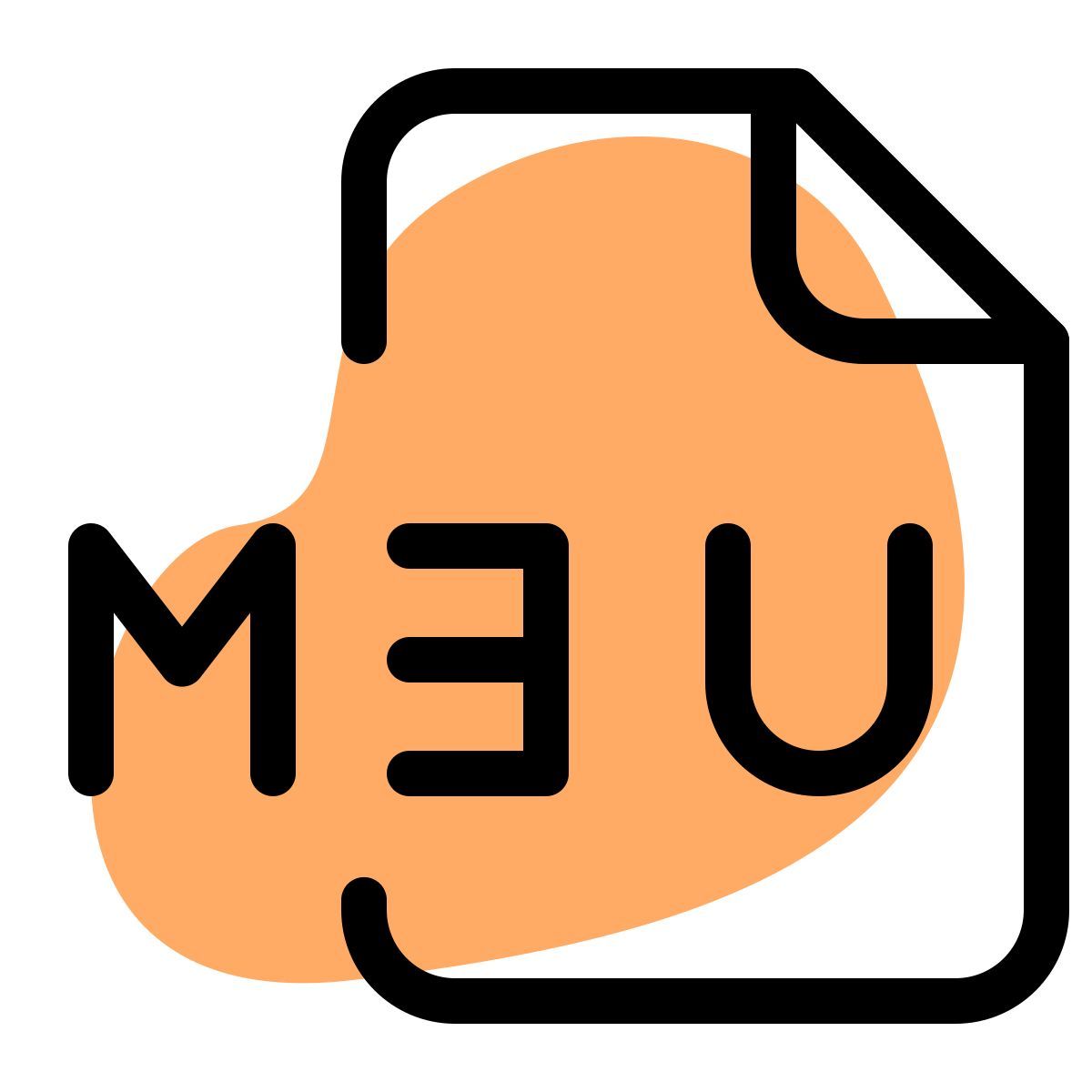 m3u datei icon