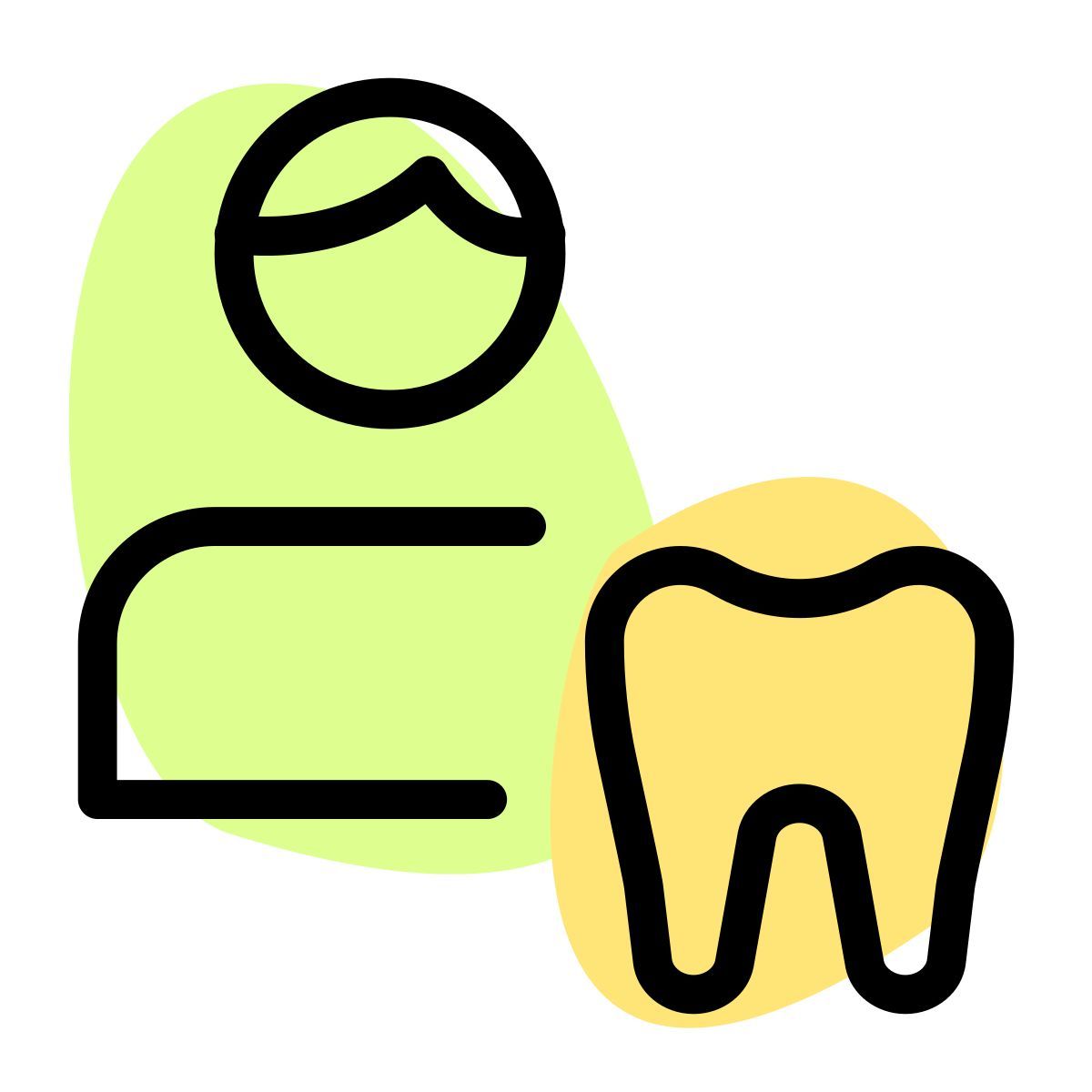 남성 치과 환자 icon