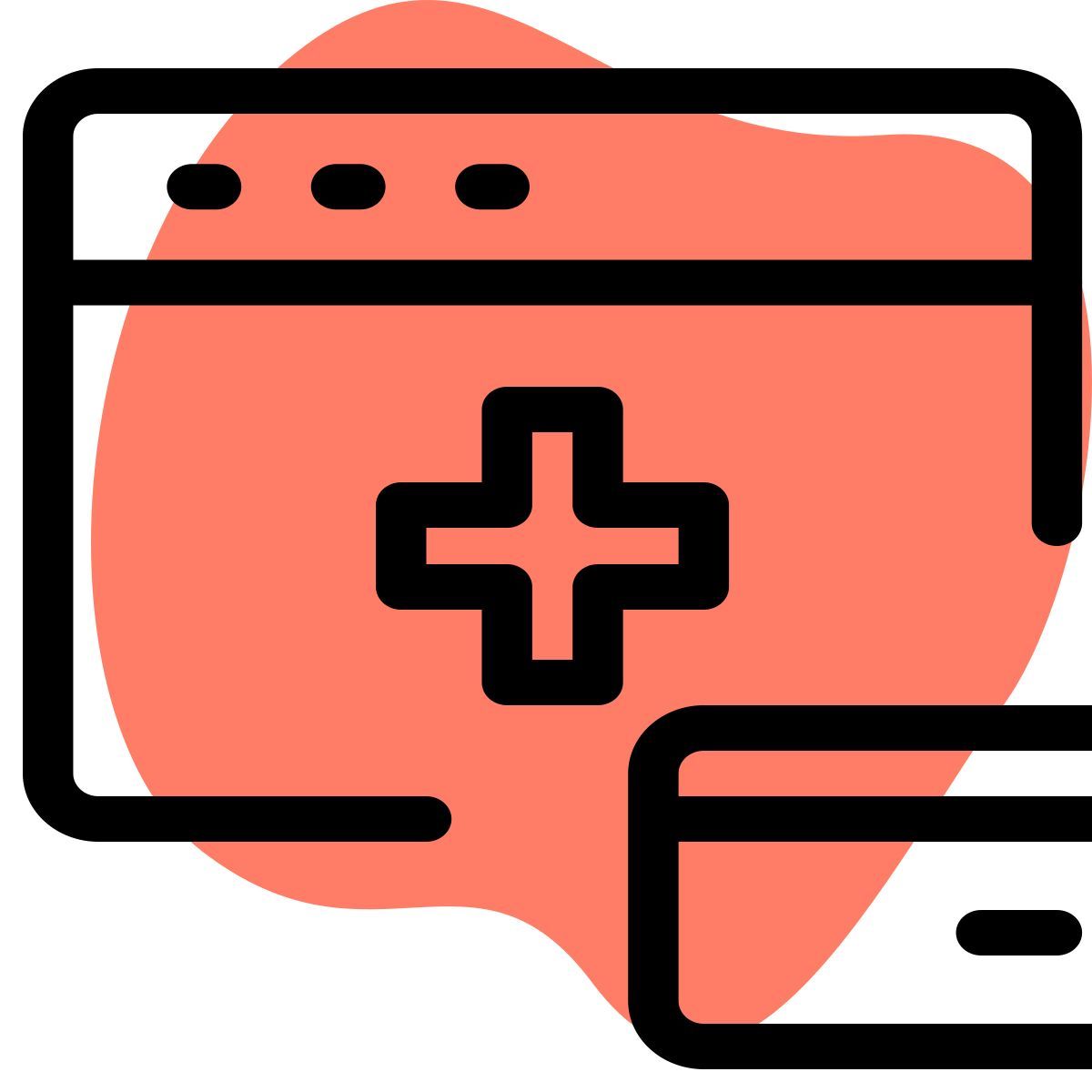 online medical bills icon