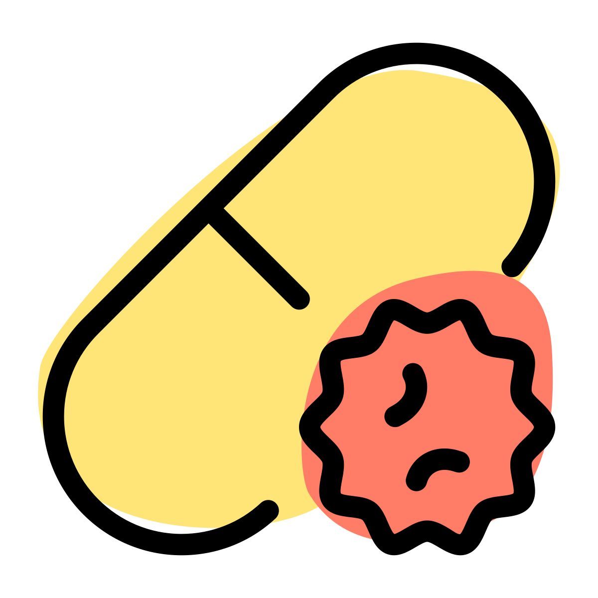 medicinale per il coronavirus icon