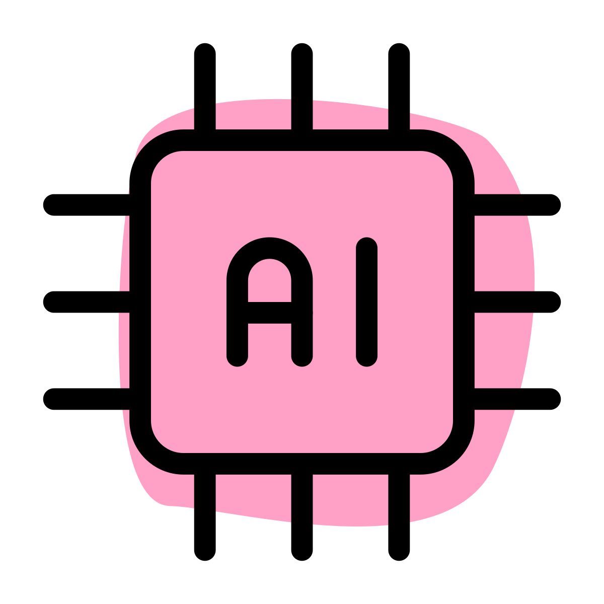 ai microprocessor icon