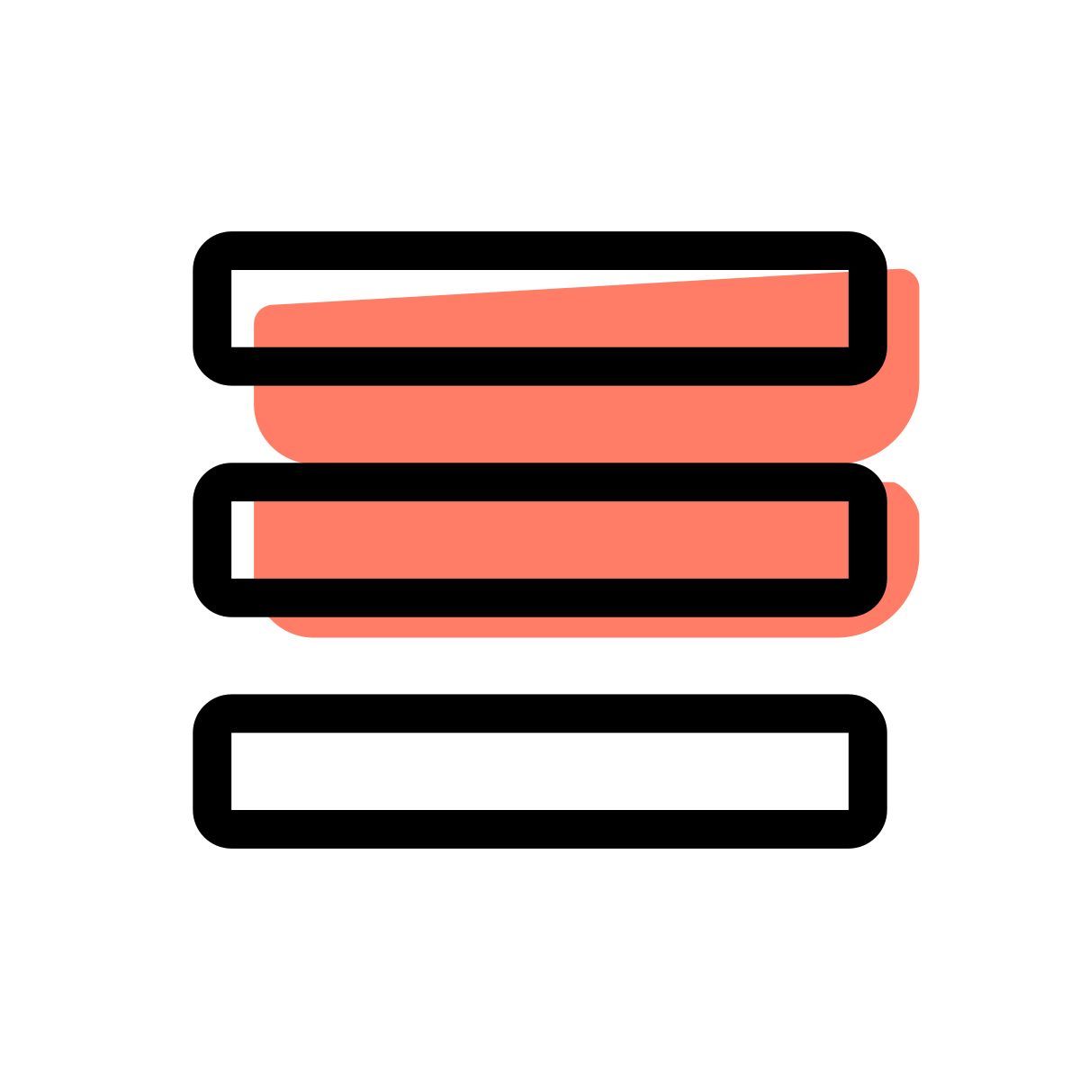 hamburger menu icon