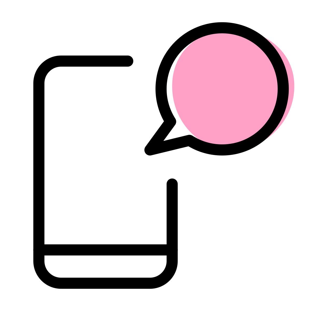 mobiler chat icon