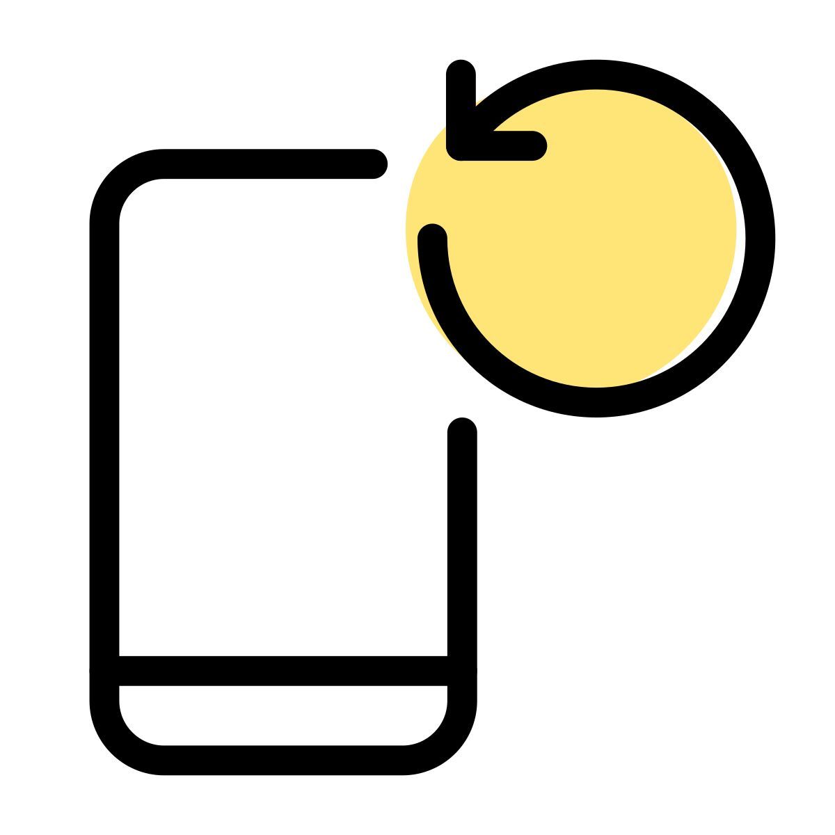 智能手机更新换代 icon