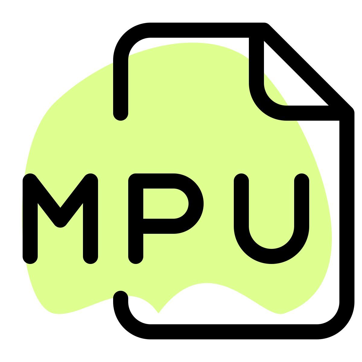 fichier mpu icon
