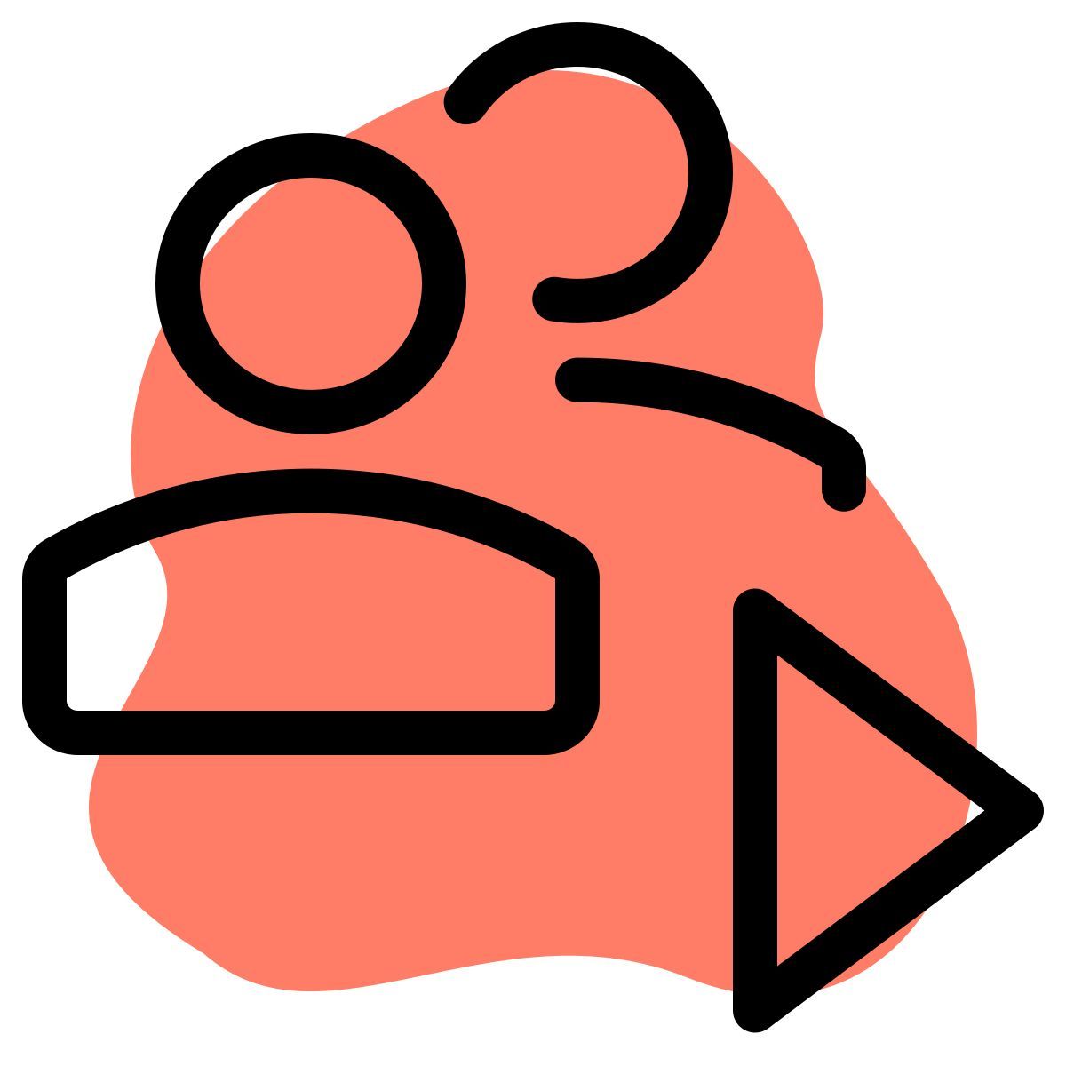 più utenti esterni che riproducono una singola musica su un lettore web classicmultiple fresh tal revivo icon