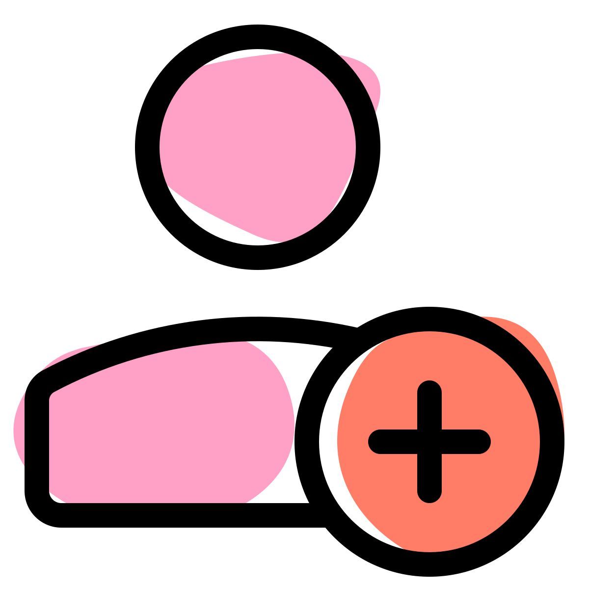 benutzer hinzufügen icon