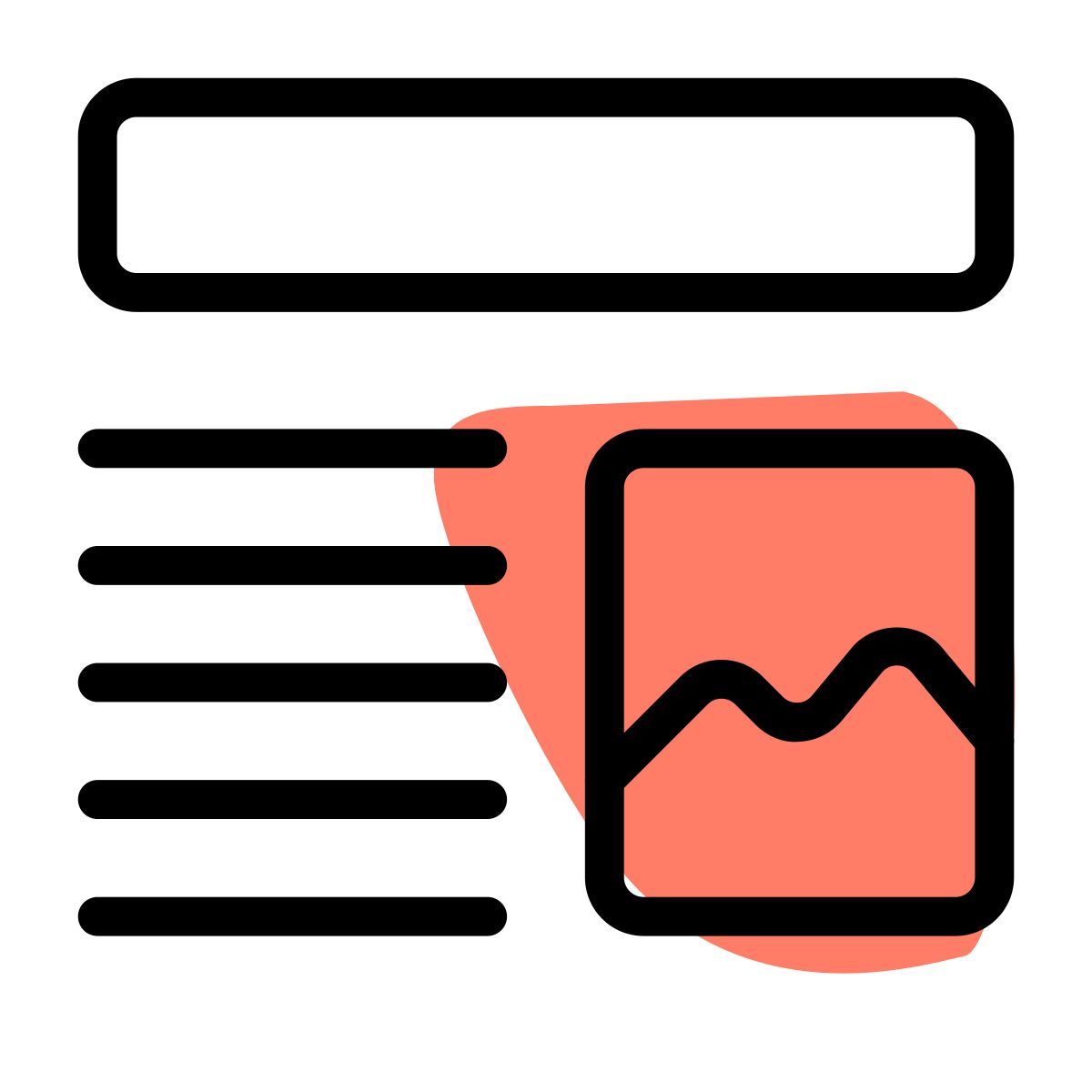 news article with image icon