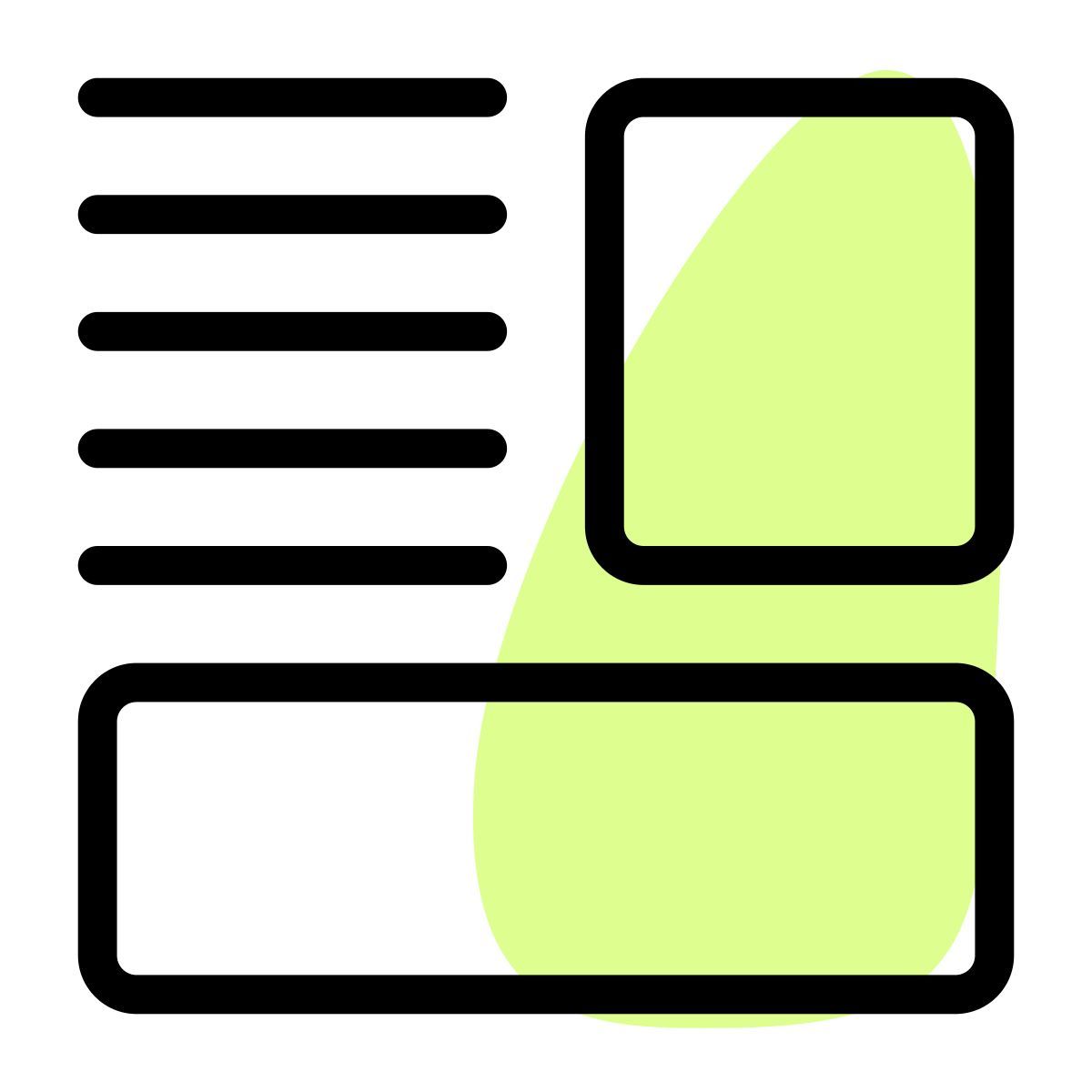text layout icon