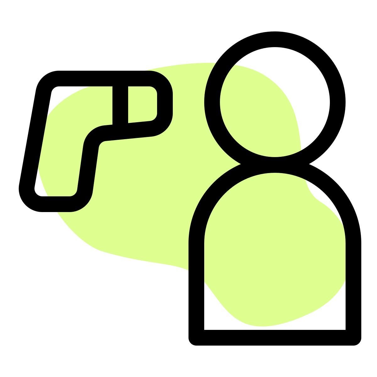 termometro a infrarossi icon