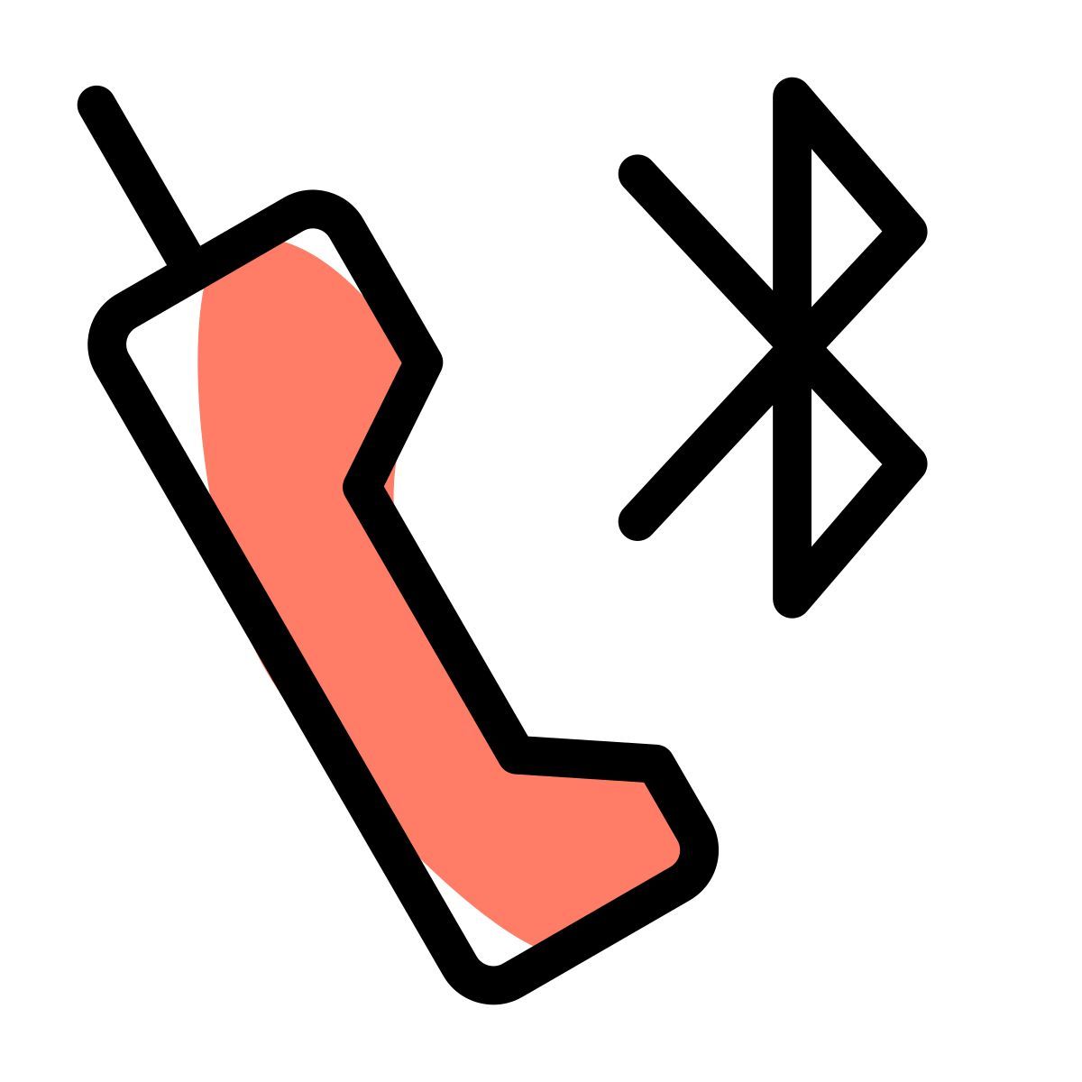 위성 전화 블루투스 icon