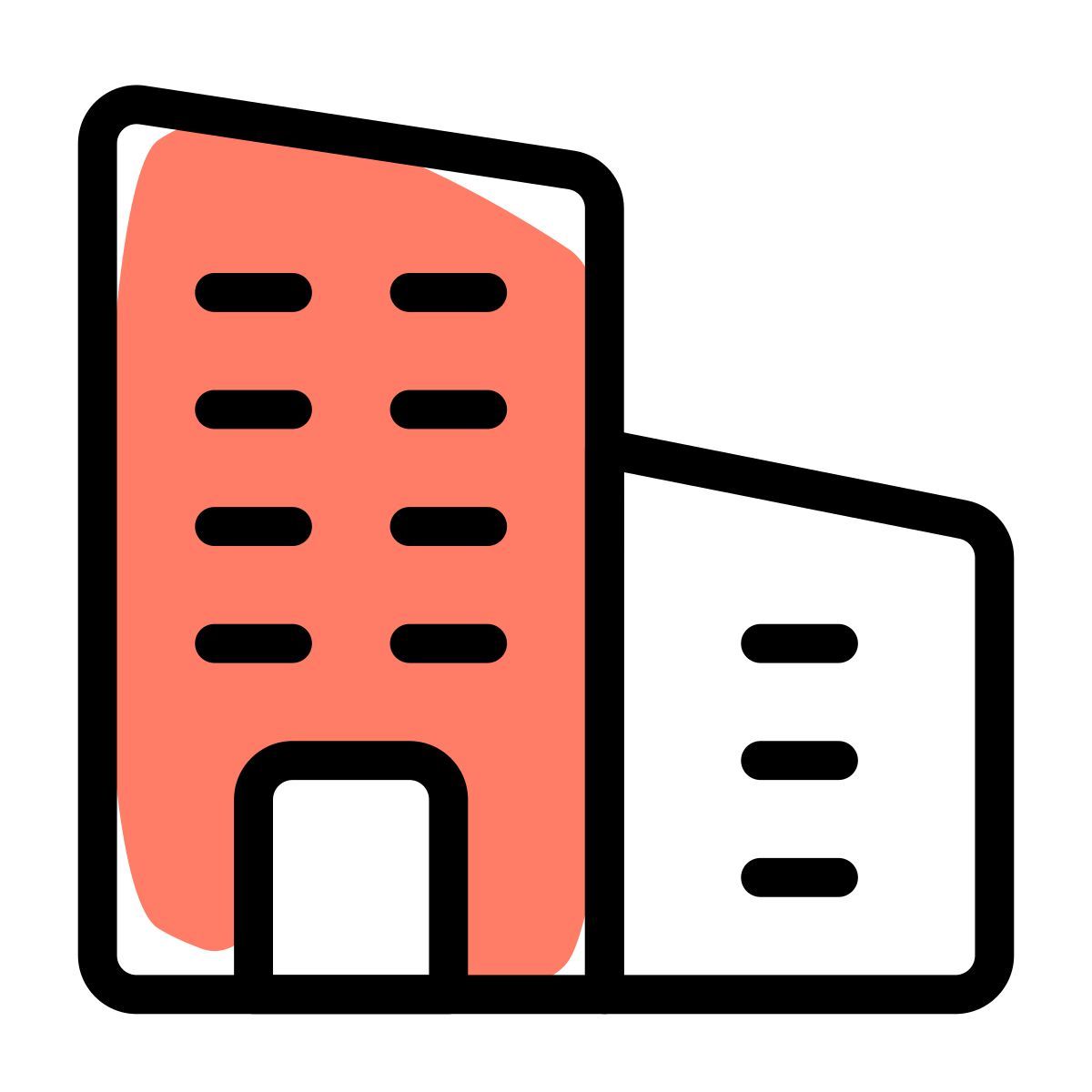 immeuble de bureaux icon