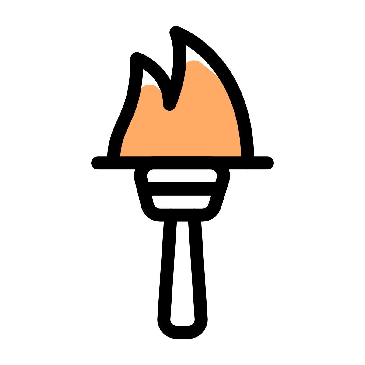 olympic flame icon
