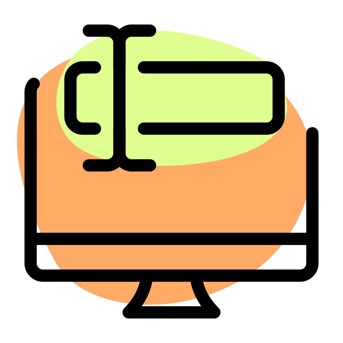 Digitação na área de trabalho icon