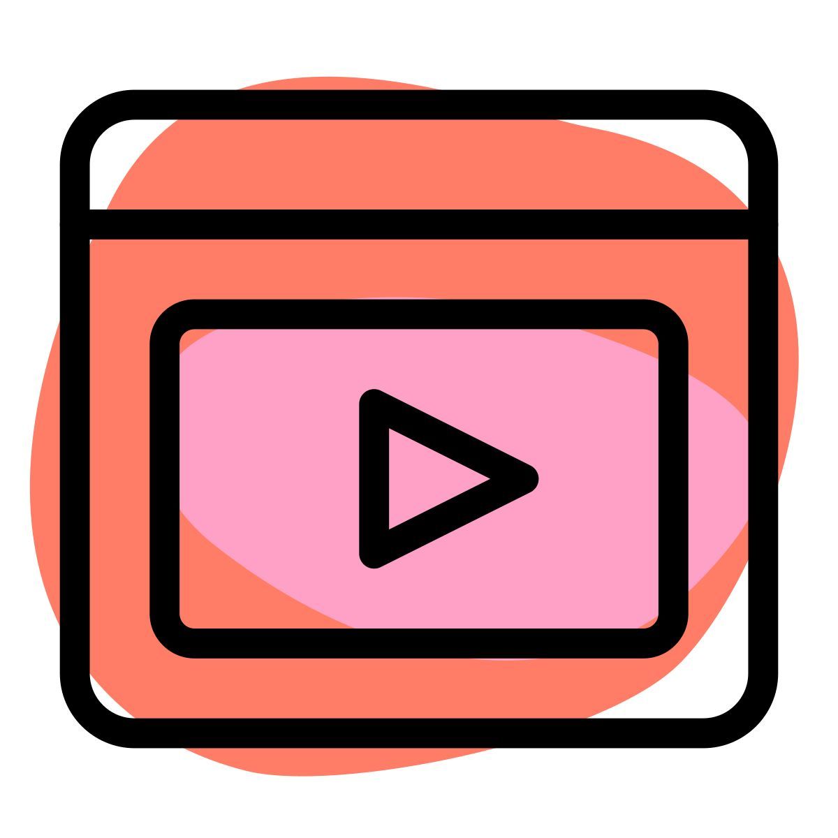 video streaming icon