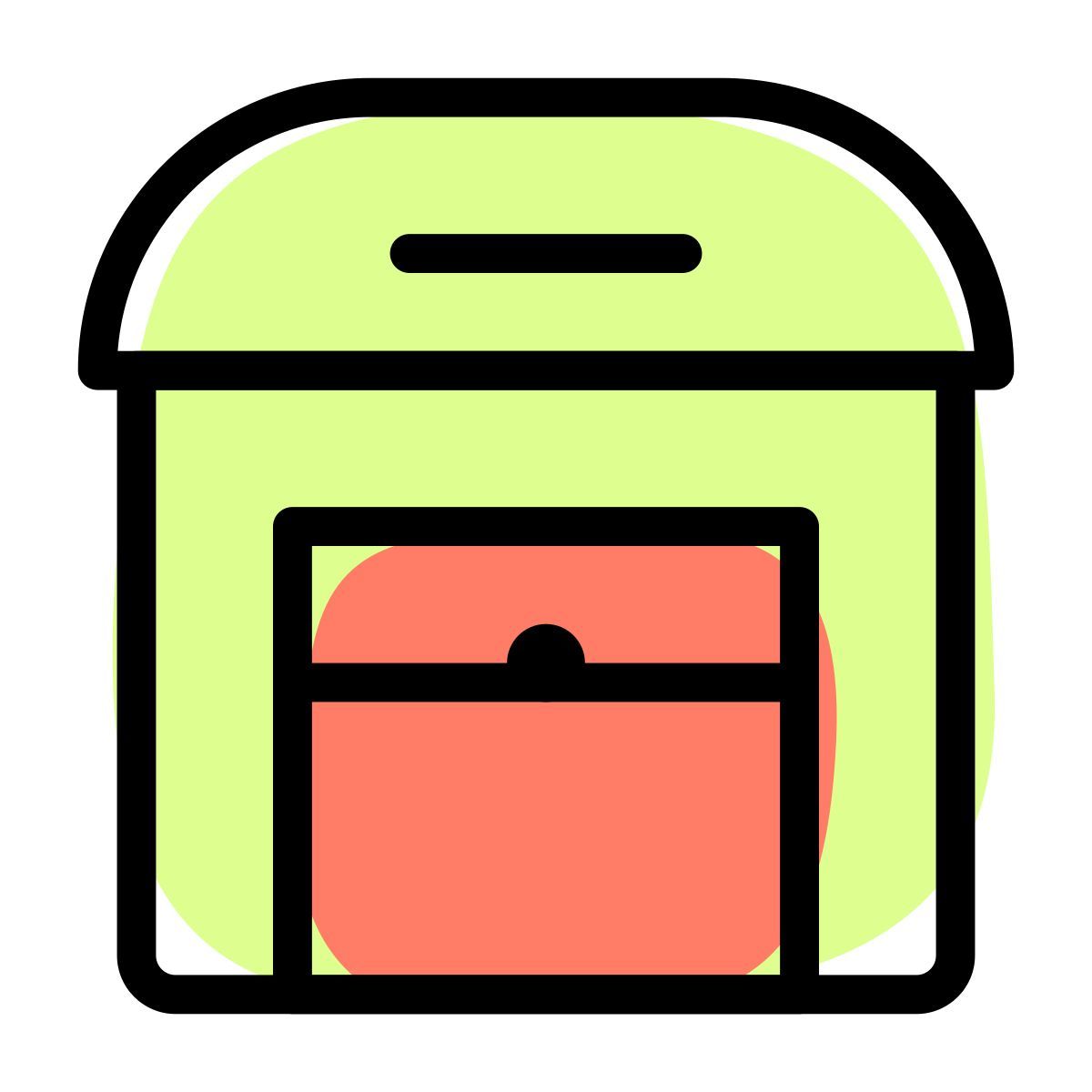 Almacén abierto icon