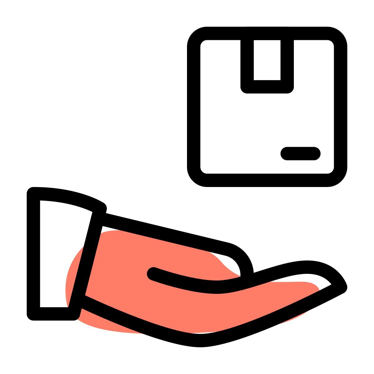 door to door delivery icon