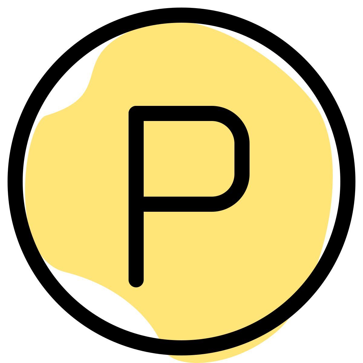 parking sign icon