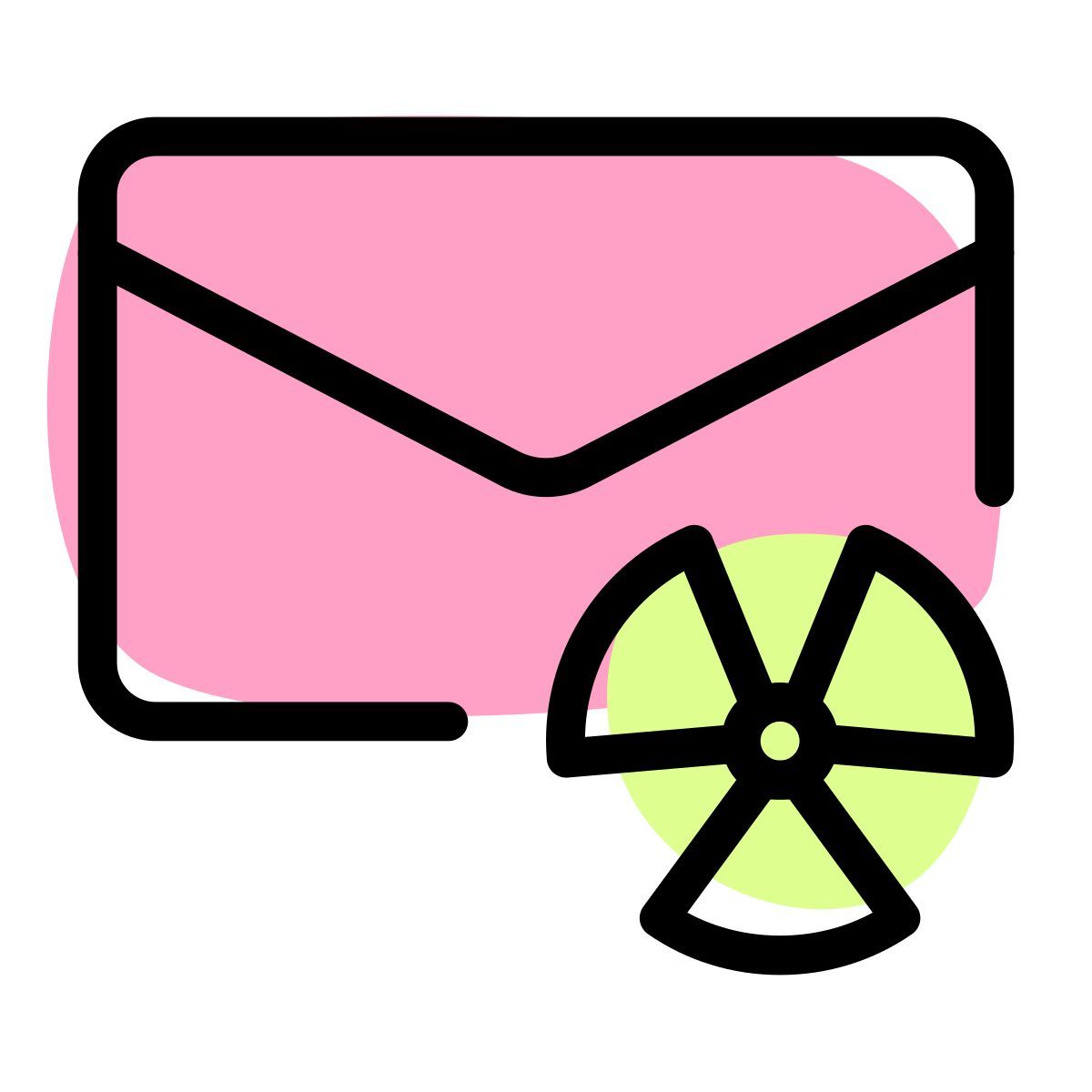 nuclear message icon