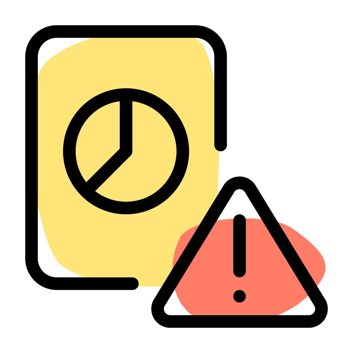 error en el gráfico circular icon