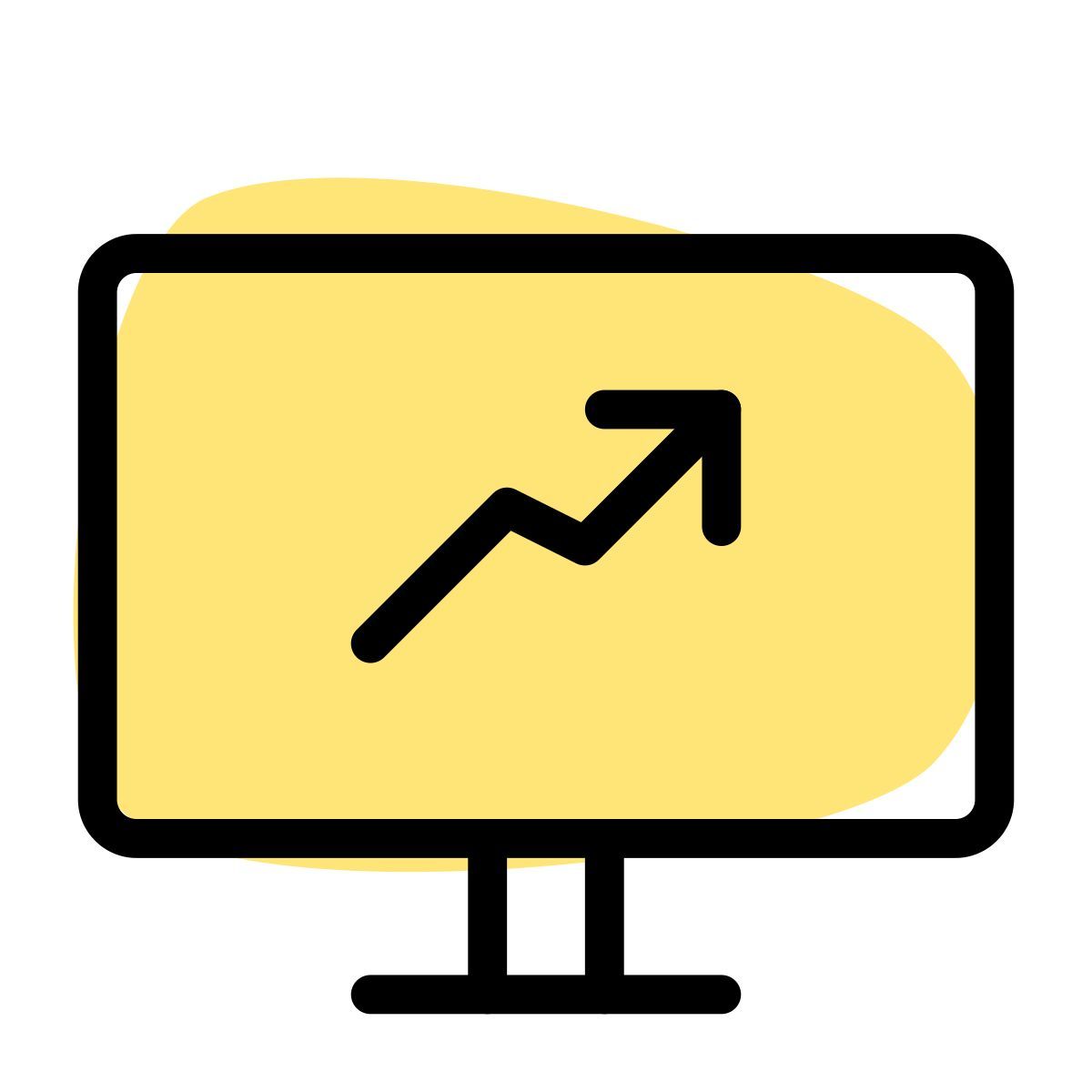 computer graph icon