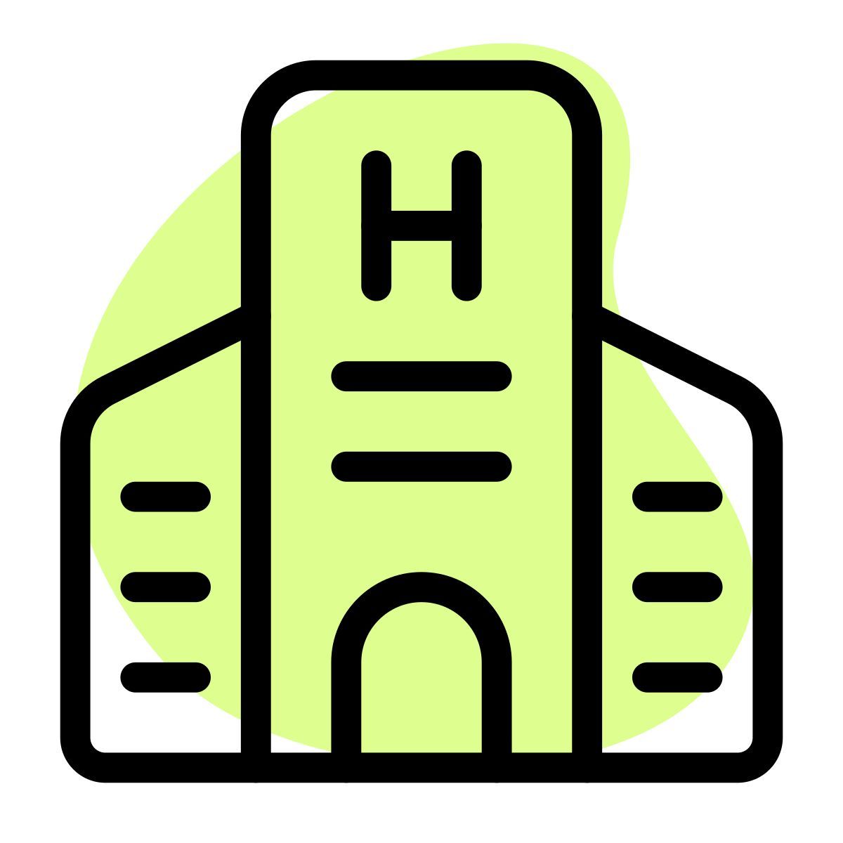 hospital privado icon