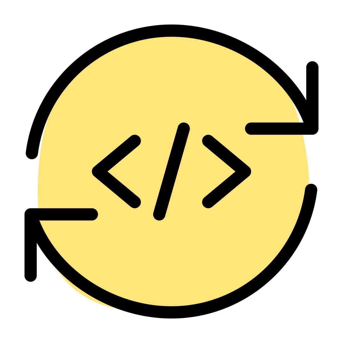 code sync icon