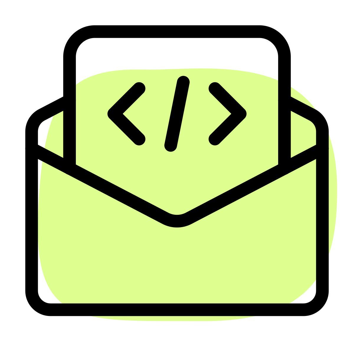 coding email icon