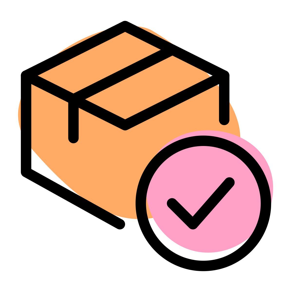checked package icon