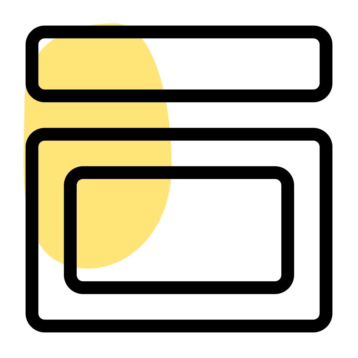 titre et contenu icon