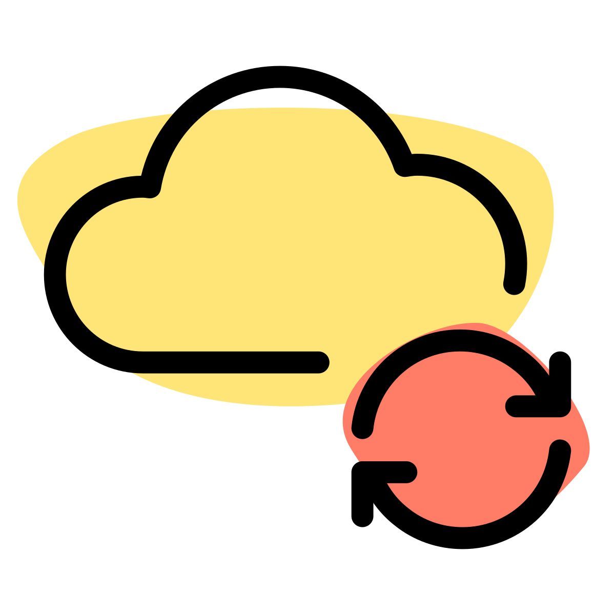 recarregar nuvem icon