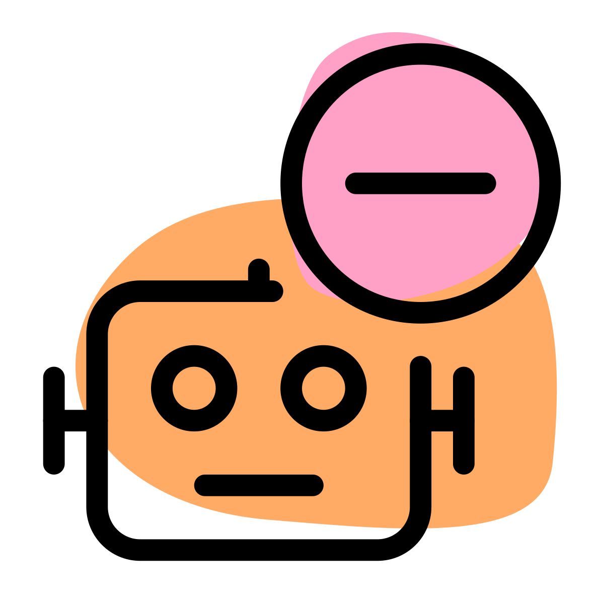 roboterfunktion entfernen icon