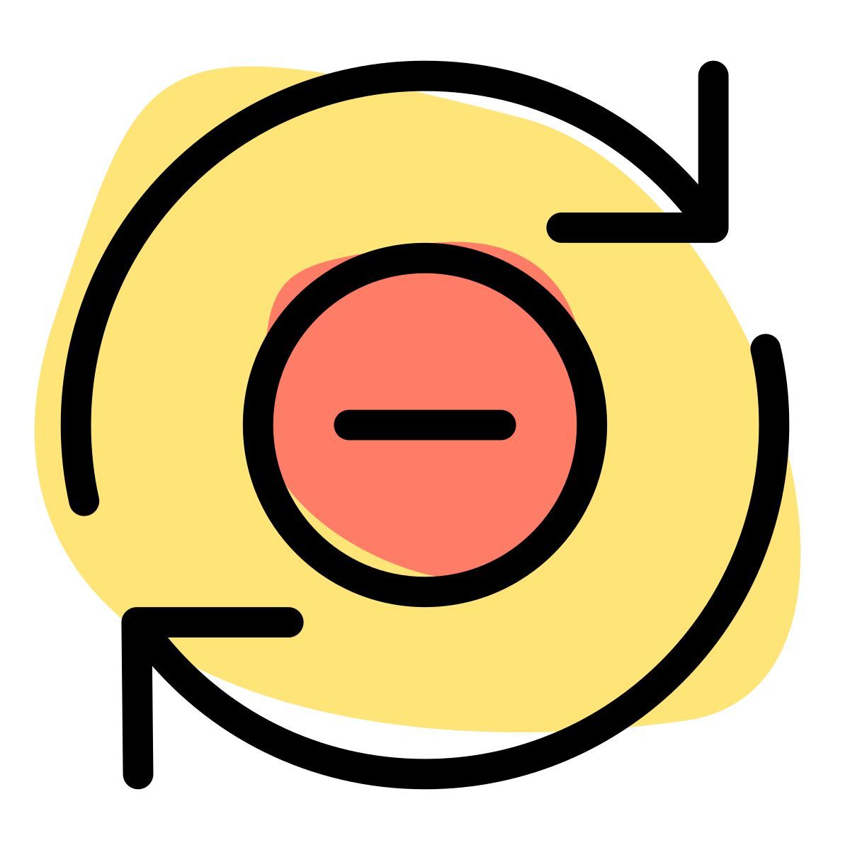 remove and sync icon