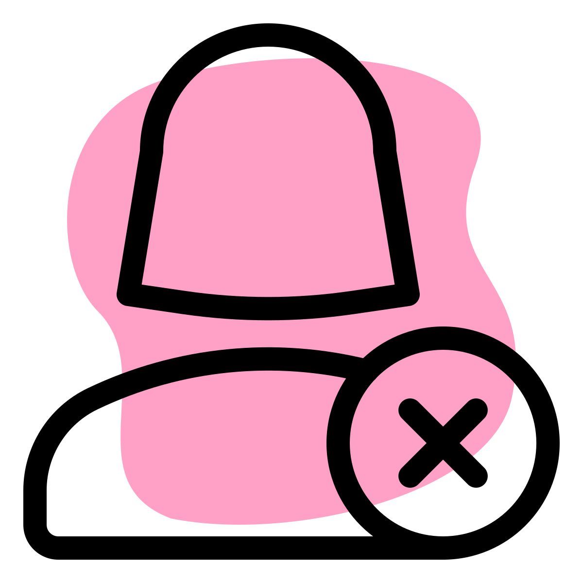 remove or un friend female user from public social media platform icon