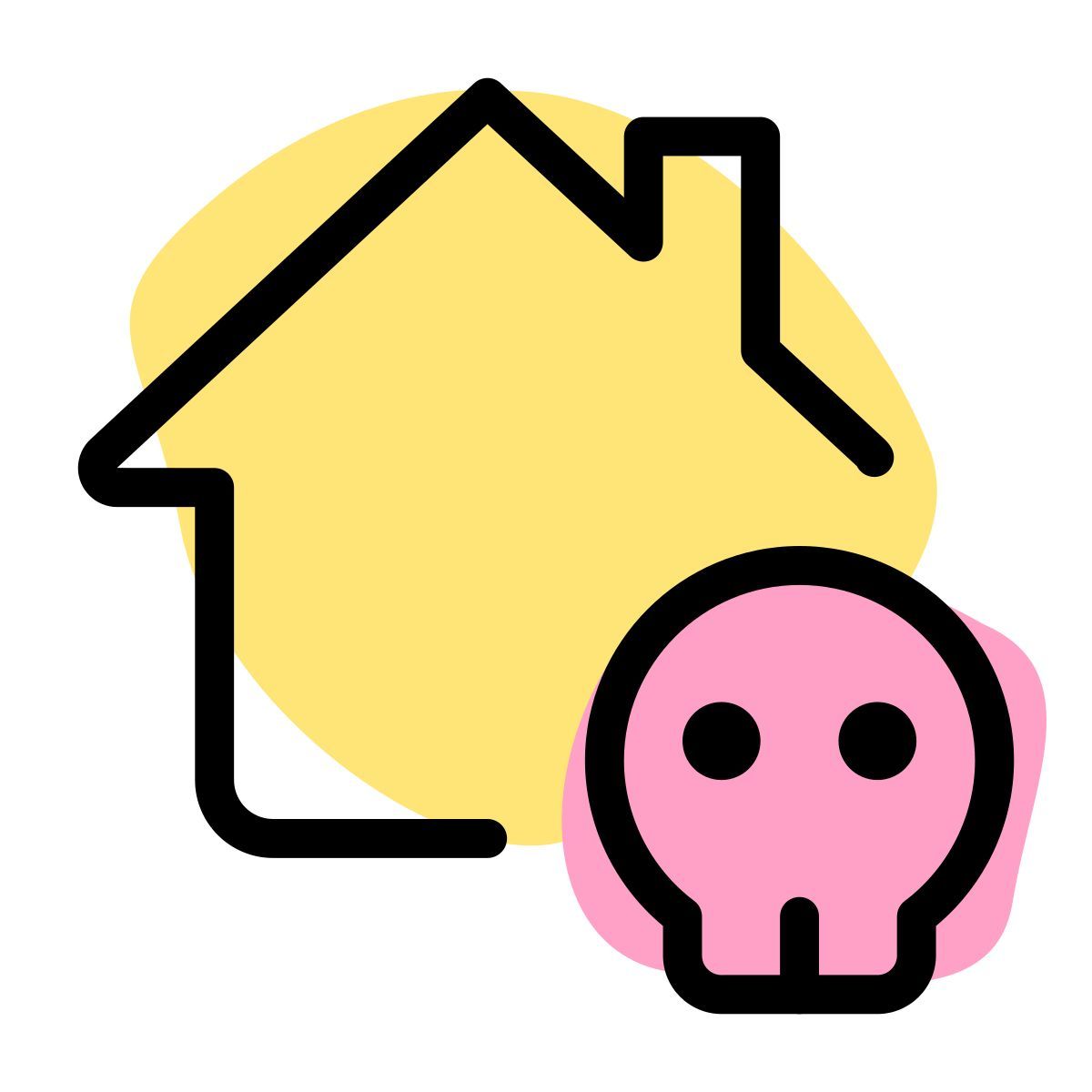 haunted house icon