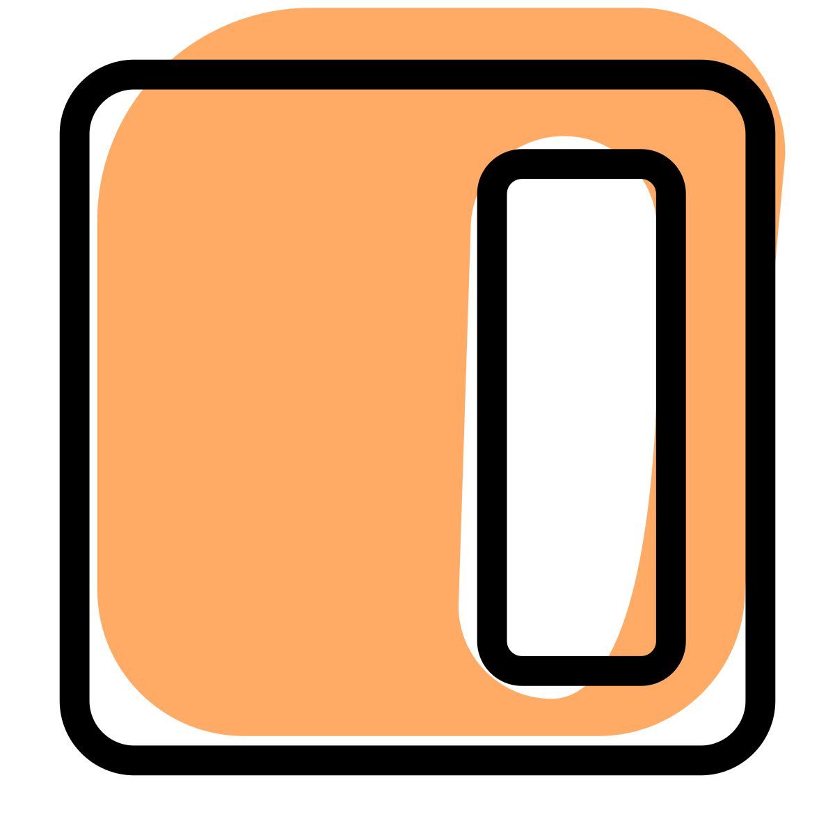 right alignment setting adjust layout edit column direction position button icon
