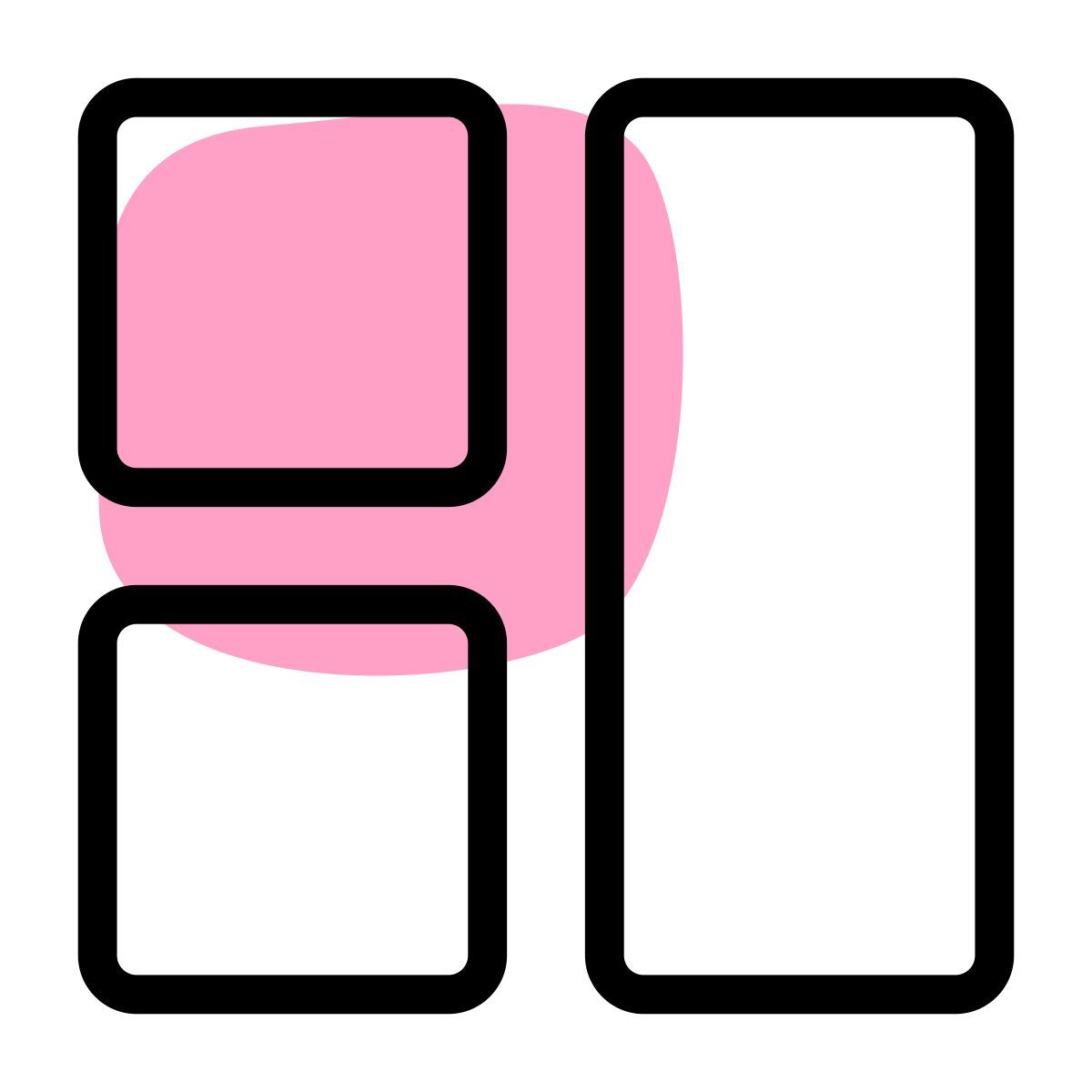 zufälliges layout icon