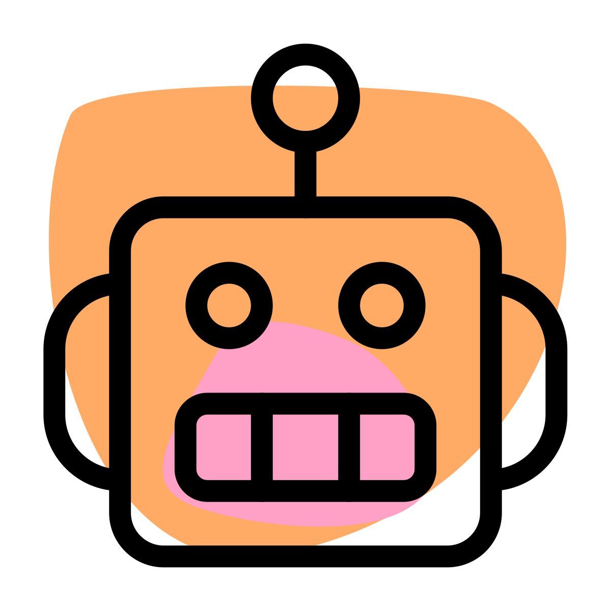 robot head icon