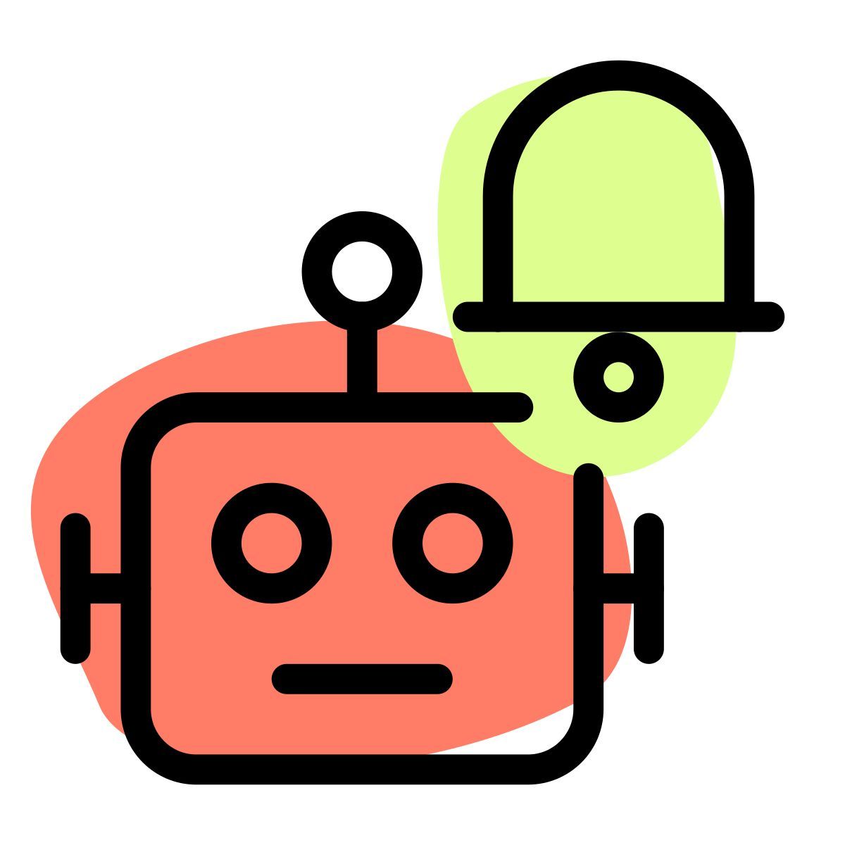 robot di notifica icon